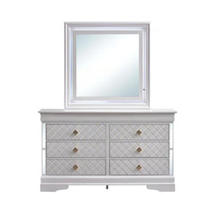 Verona G6735-D Dresser(Without Mirror), Pearl White