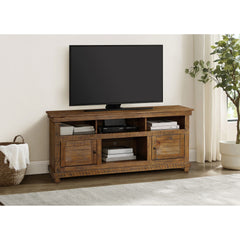 Castleton Distressed Brown TV Stand Media Console