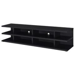 Starnes Black 78-inch 2-tier TV Stand