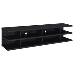 Starnes Black 78-inch 2-tier TV Stand