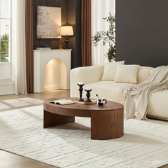 Modern Luxury Oval Coffee Table Center Table for Living Room