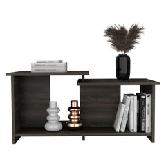 Wema 3 Coffee Table, Lower Open Shelf -Espresso