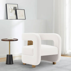 Lounge Chair in White