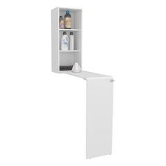 Folding Table, 3 Shelves