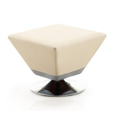 Accent Ottoman in Tan