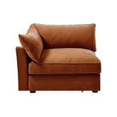 Sofa LSF Velvet-Orange