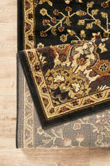 Classic GC_VIN5016 Black 2 ft. 7 in. x 7 ft. 3 in. Area Rug