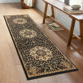 Classic GC_VIN5016 Black 2 ft. 7 in. x 7 ft. 3 in. Area Rug