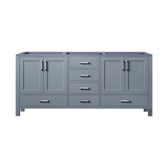 Dark Grey Double Bath Vanity 72 in. W x 22 in. D