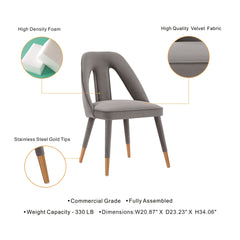 Dining Chair in Gray