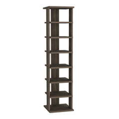 Odesto 48.7" Tall 8-Tier Vertical Shoe Rack, Narrow Shoe Tower for 8 Pairs, Entryway, Living Room, Bedroom