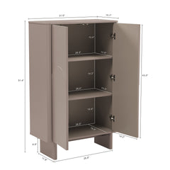 Accent Cabinet in Mocha