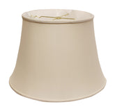 Slant Euro Bell Softback Lampshade with Washer Fitter, Champagne