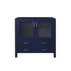 Navy Blue Bath Vanity 36 in. W x 18.25 in. D