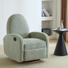 360 Swivel and Glider Recliner Chair-Green