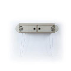 Lora Metal Legs 2 Tier Console Table