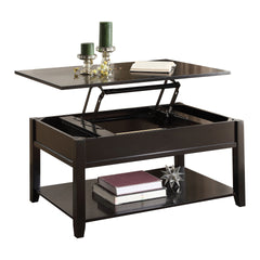 Black Coffee Table with Lift Top