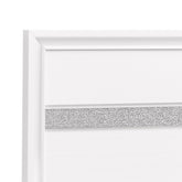 Madrid G02390B-TB TWIN BED , White