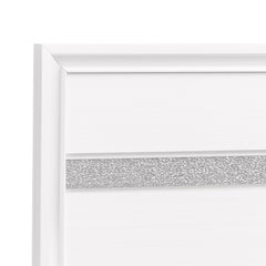 Madrid G02390B-TB TWIN BED , White