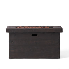 CUSTER 45'RECTANGULAR MGO FIRE PIT - 50,000 BTU