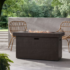 CUSTER 45'RECTANGULAR MGO FIRE PIT - 50,000 BTU