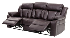 Daria G686-RS Reclining Sofa , DARK BROWN