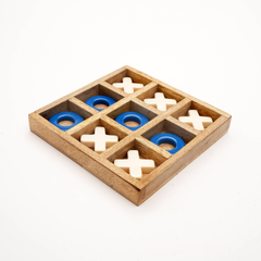 Tic-Tac-Toe Wood & Resin Board Game: A Timeless Classic with a Modern Twist