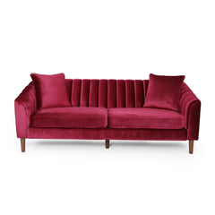 3-SEATER SOFA ( WINE RED)