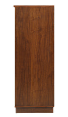 Wiesta Walnut Finish Wine Cabinet