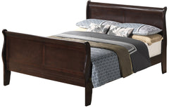 Louis Phillipe G3125A-KB King Bed , Cappuccino