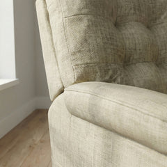 Velour Power Lift Chair in Lugano Taupe