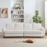 Paton 114.5'' Boucle Fabric Sofa