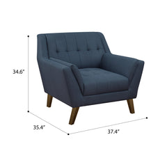 Blue Accent Chair