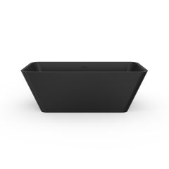 67 inch freestanding solid surface soaking bathtub for bathroom