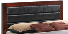 Elegant Cherry Full Bed With Transitional Style