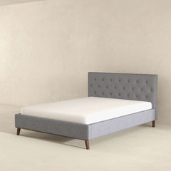 Graceville Velvet Platform Bed King size