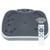 Vibration Plate Exercise Machine - Whole Body Workout Vibration Fitness Platform, Home Training Equipment for Weight Loss & Toning Grey