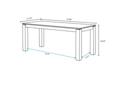Dining Table in Natural