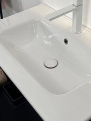 NOOR 36" Bathroom Sink without Cabinet, White Ceramic Basin