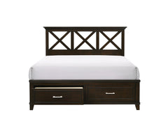 King X Storage Bed