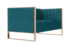 Loveseat in Teal