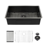 33x19x10"Undermount Single Bowl Stainless Steel Kitchen Sink