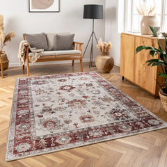 Oxford GC_NBL2015 Red 9 ft. 2 in. x 12 ft. 6 in. Area Rug