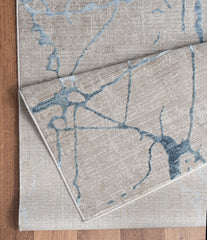Elegance GC_CNC6005 Blue 2 ft. 7 in. x 7 ft. 3 in. Area Rug