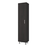 Vintro Freestanding Storage Cabinet with Internal Storage Shelves, Tall Single Door, 4 Interior Shelves, Metal Handle and Legs