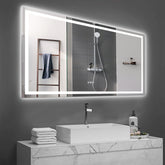LED Mirror Light 72"×36" Bathroom,anti-Fog & Dimming Led Bathroom Vanity Mirror
