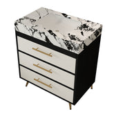 Modern Free-Standing Bathroom Vanity with Ceramic Vessel Sink & Durable Sintered Stone Top