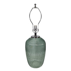 D16x27" Glass Table Lamp