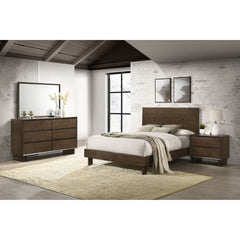 Hemlock Warm Brown 4-piece Eastern King Bedroom Set