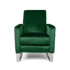 Arvin Push Back High Metal Leg Recliner